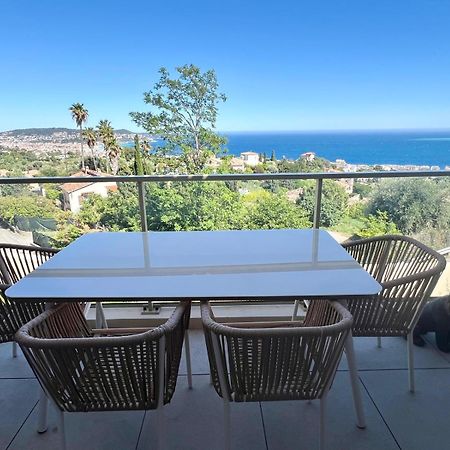 Panoramic Sea View Appartment Blue Pearl Nisa Exterior foto