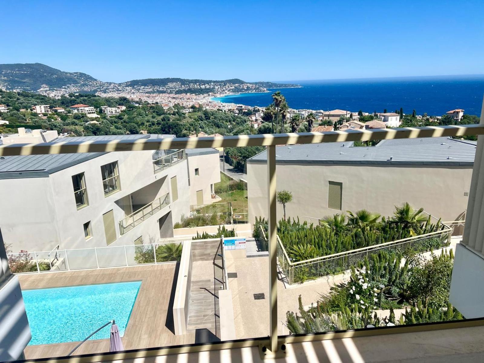 Panoramic Sea View Appartment Blue Pearl Nisa Exterior foto