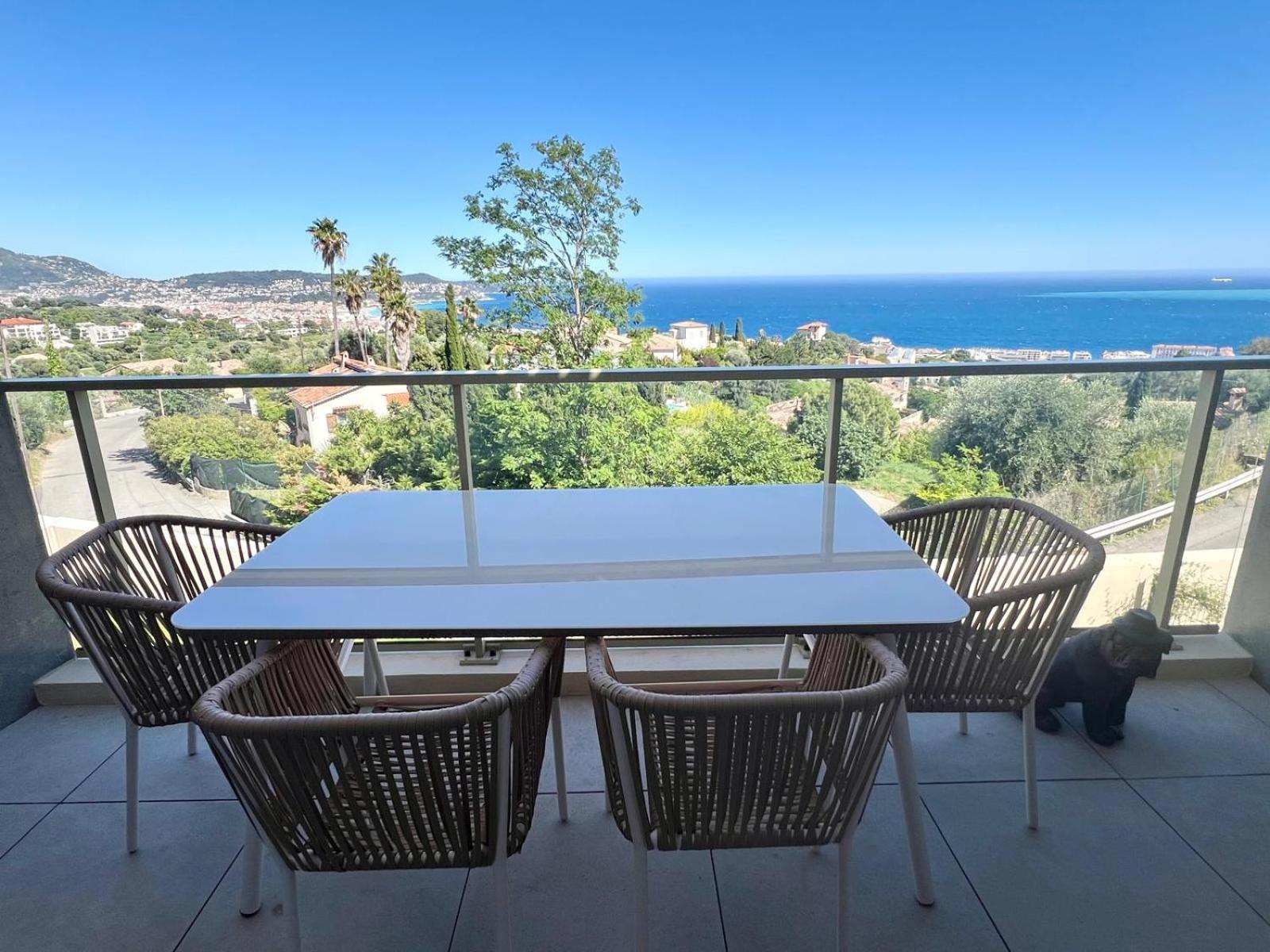 Panoramic Sea View Appartment Blue Pearl Nisa Exterior foto