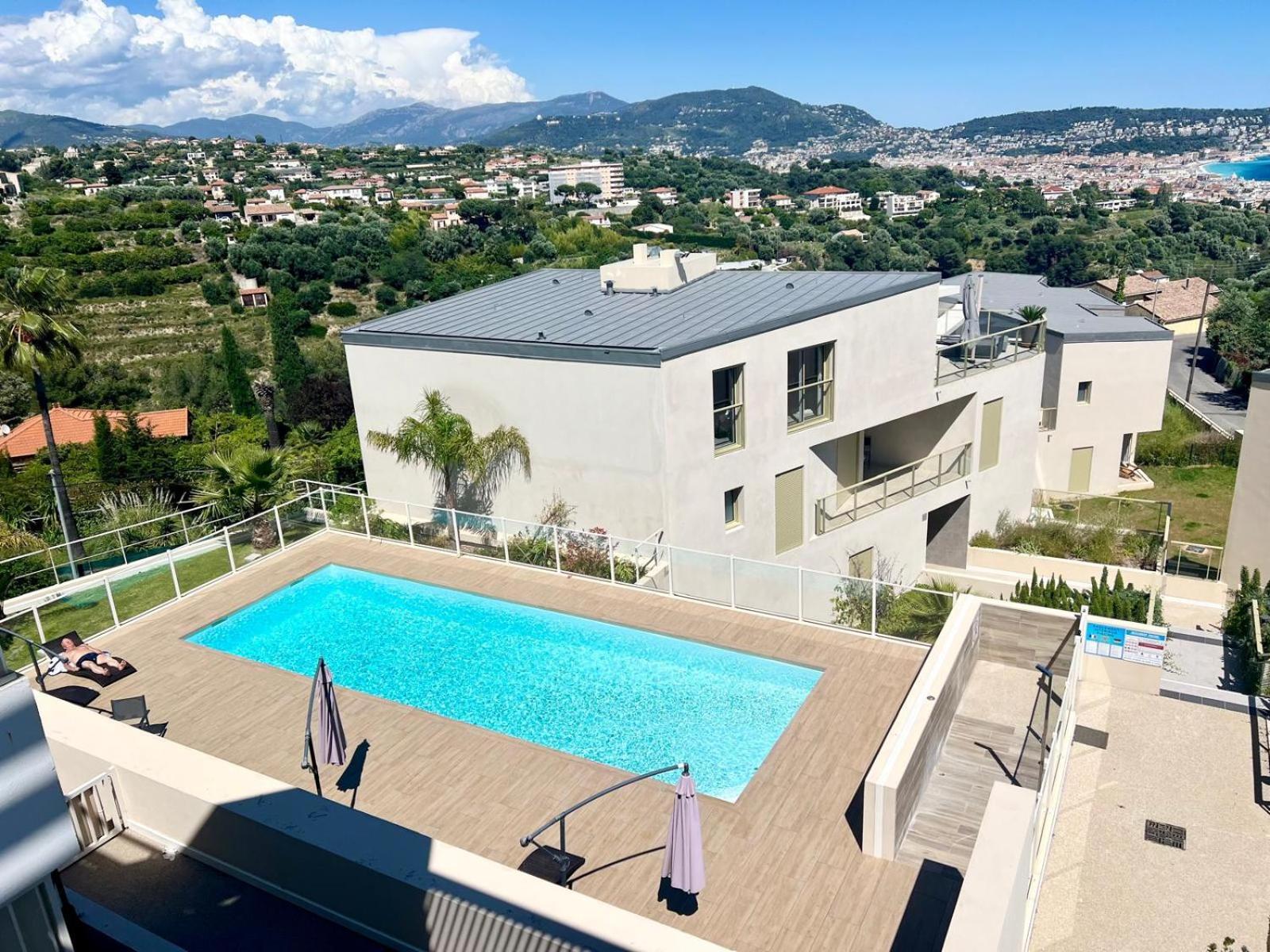 Panoramic Sea View Appartment Blue Pearl Nisa Exterior foto